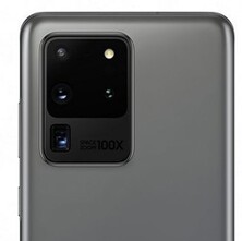 Kamera-Setup des Samsung Galaxy S20 Ultra