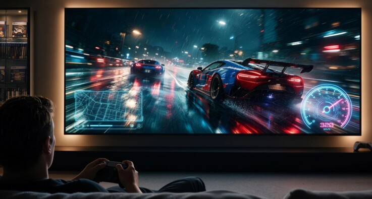 Die 120Hz Bildfrequenz soll besonders beim Zocken nützlich sein