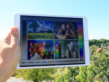 Apple iPad Pro 10.5 im Freien