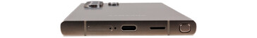 Kinnseite: SIM, Mikrofon, USB, Lautsprecher, S Pen