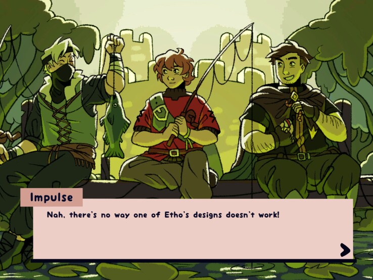 Der Illustrationsstil dieser Visual-Novel-Elemente soll über die zwölf verschiedenen Story-Pfade ganz unterschiedlich sein.