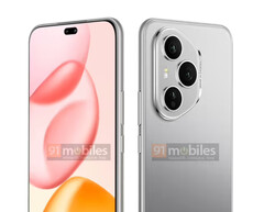 Das Honor 400 Pro bietet eine 200 MP Hauptkamera und eine 50 MP Selfie-Kamera. (Bildquelle: 91mobiles)