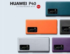 Erstmals sind zur kommenden Huawei P40-Smartphone-Familie Europreise geleakt (Fan-Poster, kein offizielles Marketing-Material)