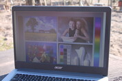 Acer Chromebook 314 CB314-1H: 14" 1366x768 im Tageslicht, Schatten