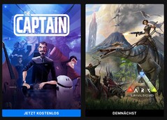 Der Epic Games Store verschenkt aktuell The Captain, Ark: Survival Evolved folgt in der nächsten Woche. (Bild: Tomorrow Corporation / Snail Games)