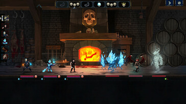 Im Bild: Ein Gameplay-Screenshot aus Legend of Keepers: Career of a Dungeon Manager.