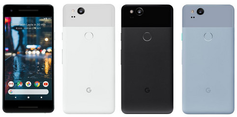 Das kleinere Pixel 2 im klassischen Format ...