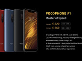 Ab 329 Euro kostet das Pocophone F1 in einigen europäischen Ländern.