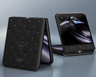 Die Motorola Razr 70 Swarovski Edition setzt auf ein schwarzes Design