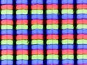 Pixelstruktur - matte Beschichtung sichtbar