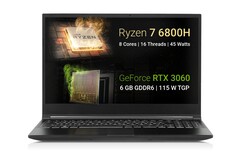 Das Tuxedo Polaris 15 verspricht eine ordentliche Gaming-Leistung dank Nvidia GeForce RTX 3060. (Bild: Tuxedo)