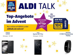 Aldi Talk: Die Smartphone-Angebote im Advent.