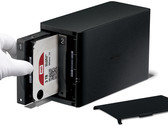 Backup- und Private-Cloud-Lösung mit WD-Red-Festplatten: Buffalo LinkStation 220DR.