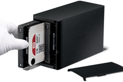 Backup- und Private-Cloud-Lösung mit WD-Red-Festplatten: Buffalo LinkStation 220DR.