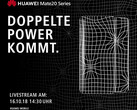 Livestream zur Vorstellung: Huawei Mate 20, Mate 20 Pro, Porsche-Modell und Mate 20X am 16. Oktober.