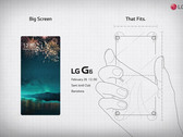 Ein großes Display, das gut in die Hand passt, ist LG's Slogan im neuen Teaser zum G6.