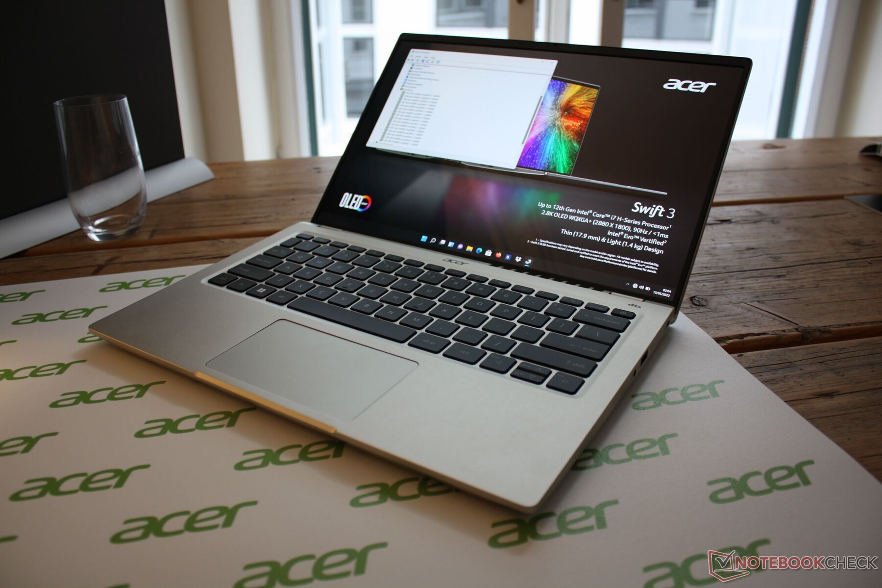 Acer Swift 3 OLED ergänzt das Swift-Lineup um einen Intel Alder Lake H ...