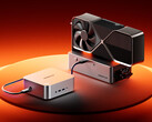 Der Maco-L 7735U verfügt über OCuLink- und USB4-Anschlüsse. Abgebildet: eine eGPU-Konfiguration mit dem Mini-PC.