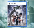 Die PS5-Verpackung von „Final Fantasy 7 Revelation“ mit Download-Symbol