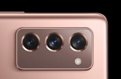 Das Samsung Galaxy Z Fold2 setzt auf eine vergleichsweise einfache Triple-Kamera mit drei 12 Megapixel Sensoren. (Bild: Samsung)
