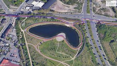 GPS-Test: Seeumrundung