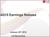 Geschäftszahlen: LG meldet weniger Umsatz und Gewinn in 2015