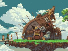 Ein Haus in Owlboy