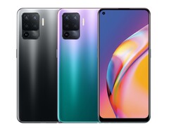 Das Oppo Reno5 F bietet ein schlankes Gehäuse und ein 1.080p+-AMOLED-Display. (Bild: Oppo)