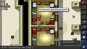 Im Bild: Ein Gameplay-Screenshot aus The Escapists.