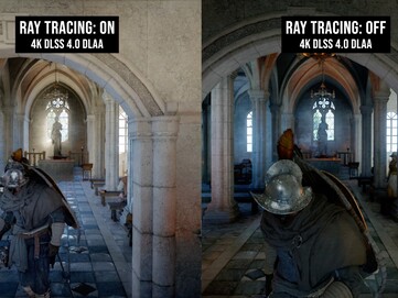 Crimson Desert: Raytracing ein vs. aus