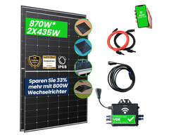 Deal: Balkonkraftwerk 870 Wp unschlagbar günstig für 139 Euro dank 25% Rabatt