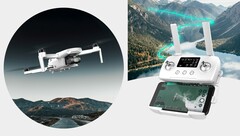 Mit der Zino Mini SE tritt Hubsan gegen die DJI Mini 2 an und bietet als 249 Gramm Mini-Drohne vor allem den Vorteil längerer Flugzeiten.
