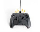 Der Steam Controller wird mit einem magnetischen Puck geliefert