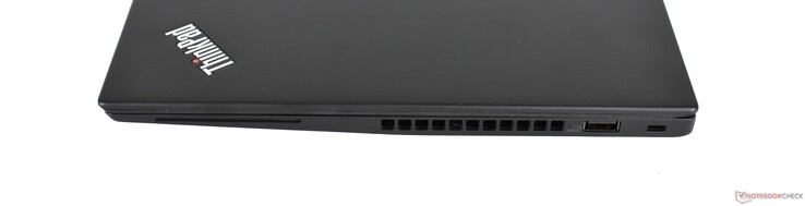 rechts: Smartkarten-Leser, USB 3.0 Typ A, Kensington-Lock