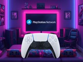 DualSense PS5-Controller beim Login im PSN