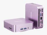 Den Mini-PC Geekom A6 gibt es nun auch in einer stylischen Aurora Edition - zum Start günstiger. (Bildquelle: Geekom)