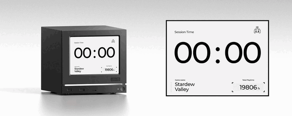 Die E-Ink-Panel-Frontblende lässt sich drahtlos verbinden und verfügt über einen integrierten Akku