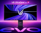 Der LG 45GX950B-B hat ein 45 Zoll großes 5K-OLED-Panel
