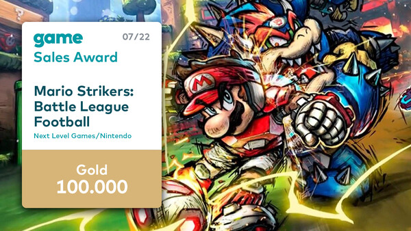 "Mario Strikers: Battle League Football" für Nintendo Switch