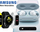 Wearables: Samsung Galaxy Watch Active, Galaxy Fit/Galaxy Fit e und Galaxy Buds.