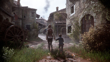 Amicia und Hugo in A Plague Tale: Innocence