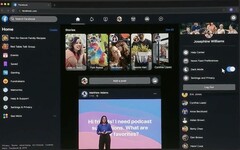 Facebook im Web bekommt einen Dark Mode. (Bild: Facebook)