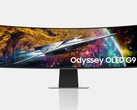 Samsungs Odyssey G9 Gaming-Monitor wird jetzt auch mit einem QD-OLED-Panel angeboten. (Bild: Samsung)