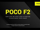 Der erste offizielle Teaser zum Pocophone F2 ist ein Aufruf, sich in Corona-Virus-Zeiten die Hände zu waschen.