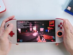 Das 144Hz OLED-Display des Mangmi Pocket Max macht das Streamen von Spielen zu einem Vergnügen. (Bildquelle: Mangmi)