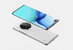 Der HiSilicon Kirin 9000 dürfte vorerst ausschließlich in der Huawei Mate 40-Serie zum Einsatz kommen. (Bild: OnLeaks / Pricebaba)