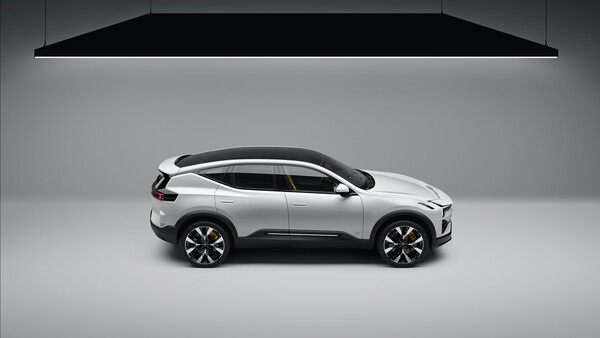 Das erste offizielle Bild des Polestar 3: Der Performance-SUV startet im Oktober 2022.