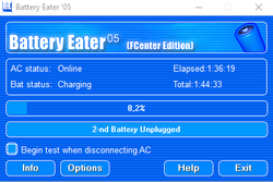 Battery-Eater-Test bei Last