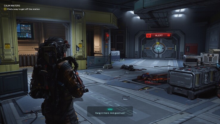 Pinkwater-4 befindet sich bei der Ankunft bereits in höchster Alarmbereitschaft