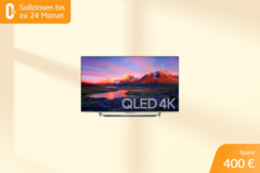 Auf mi.com gibt es heute den 75 Zoll großen Mi TV Q1 75'' zum Schnäppchenpreis. (Bild: Xiaomi)